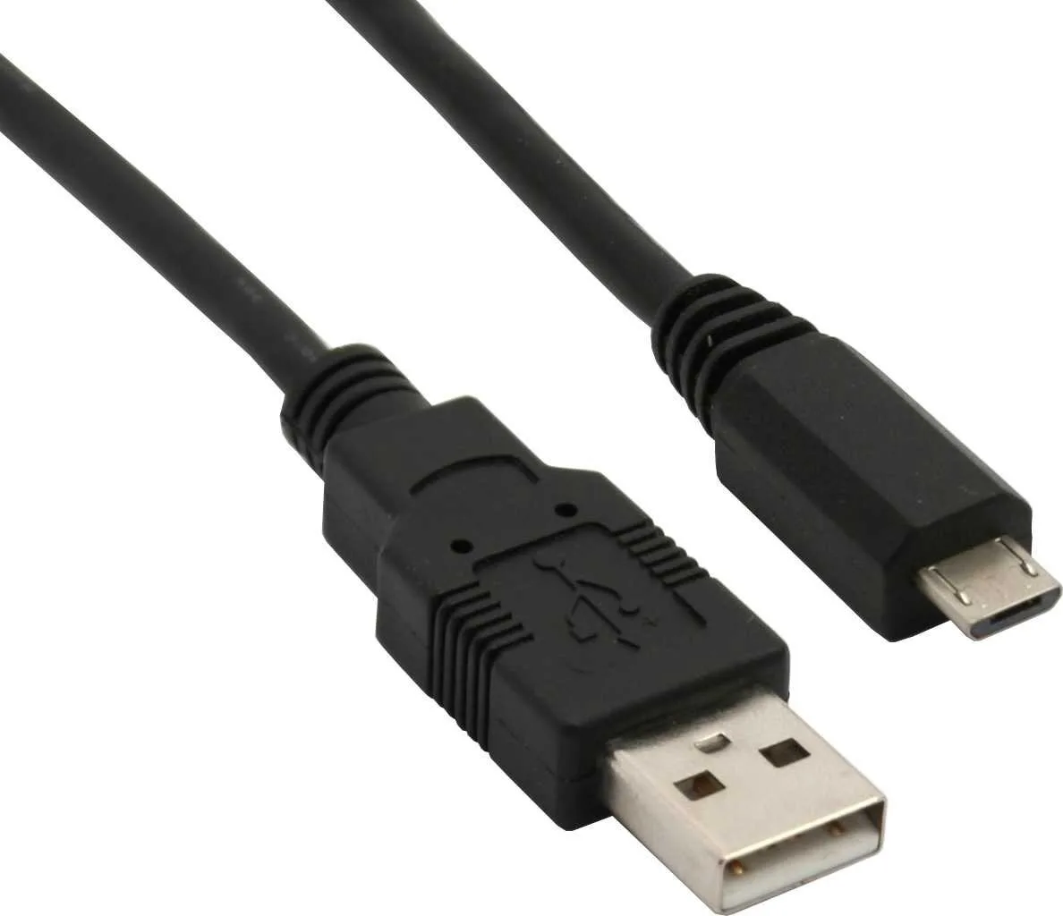 Sharkoon Regular USB 2.0 to micro USB Cable Μαύρο 2m - Image 1
