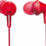 Panasonic Ακουστικά Ψείρες In Ear RP-HJE125 Κόκκινα