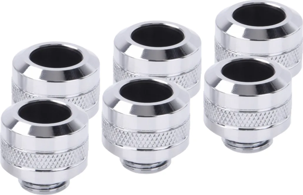 Alphacool Eiszapfen PRO 13mm HardTube fitting G1/4 Fittings Ασημί - Image 1