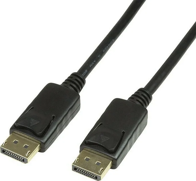 LogiLink Cable DisplayPort male - DisplayPort male 10m Μαύρο (CV0077) - Image 1