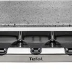 Tefal Επιτραπέζια Ηλεκτρική Ψησταριά Raclette Λείας Πλάκας 1350W PR457B12