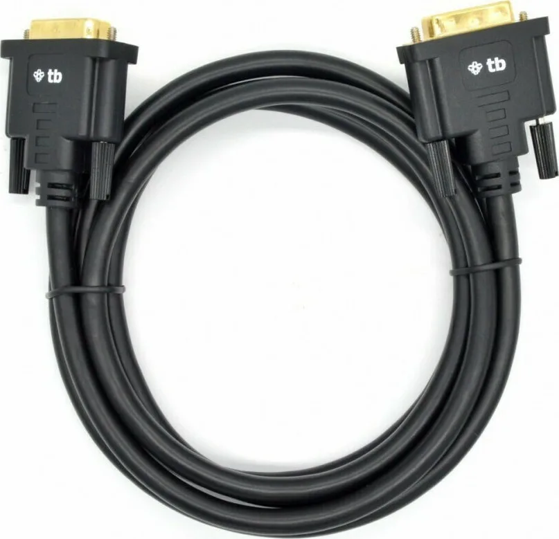 T'nB Cable DVI-D male - DVI-D male 1.8m (AKTBXVD24DVI18B) - Image 1