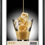 ZEP Κορνίζα Μεταλλική με Μαύρο Πλαίσιο AL1B5