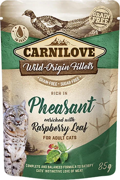 20201008115930_brit_pouches_papia_pheasant_enriched_with_raspberry_leaf_85gr Brit Pouches Υγρή Τροφή για Ενήλικες Γάτες σε Φακελάκι με Πάπια χωρίς Σιτηρά 85gr - Image 1