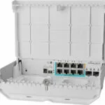 MikroTik netPower Lite 7R Unmanaged L2 PoE+ Switch με 8 Θύρες Gigabit (1Gbps) Ethernet και 2 SFP Θύρες