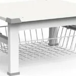 Meliconi Base Space Basket 070-0593 Βάση Πλυντηρίου/Στεγνωτηρίου από Πλαστικό με Συρτάρι 60x60εκ.