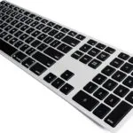 Matias FK418BTLSB-UK Ασύρματο Bluetooth Πληκτρολόγιο Αγγλικό UK Ασημί