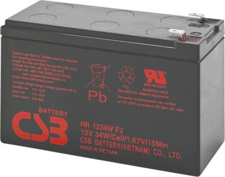20201014135816_powerwalker_csb_hr1234w_12v_9ah Powerwalker CSB HR1234W Μπαταρία UPS με Χωρητικότητα 9Ah και Τάση 12V 1τμχ - Image 1