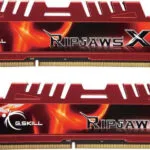 G.Skill RipjawsX DDR3 16GB RAM με 2x8GB Modules και Ταχύτητα 1600 για Desktop F3-12800CL10D-16GBXL