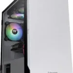 Thermaltake S100 TG Gaming Micro Tower Κουτί Υπολογιστή με Πλαϊνό Παράθυρο Snow Edition