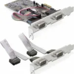 DeLock Κάρτα PCIe σε 4 θύρες RS232 DB9 Serial (89178)