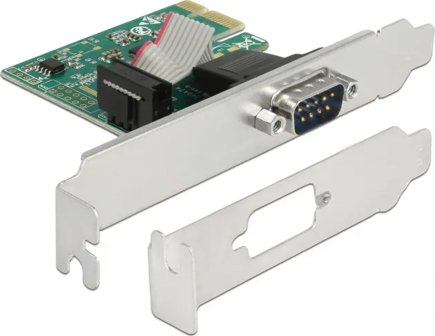 20201021131248_delock_karta_pcie_se_1_thyra_rs232_db9_serial_89948 DeLock Κάρτα PCIe σε 1 θύρα RS232 DB9 Serial (89948) - Image 1