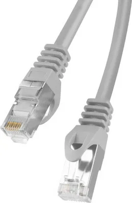 Lanberg S/FTP Cat.6 Καλώδιο Δικτύου Ethernet 5m Γκρι 1τμχ PCF6-10CC-0500-S - Image 1