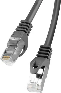 Lanberg S/FTP Cat.6 Cable 5m Μαύρο (PCF6-10CC-0500-BK) - Image 1