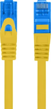 Lanberg S/FTP Cat.6a Καλώδιο Δικτύου Ethernet 3m Κίτρινο 1τμχ PCF6A-10CC-0300-Y - Image 1