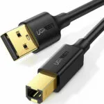 Ugreen USB 2.0 Cable USB-A male - USB-B male Μαύρο 3m 10351
