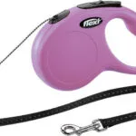 Flexi Πτυσσόμενο Λουρί/Οδηγός Σκύλου Ιμάντας Classic S Cord Οδηγός Με Κορδόνι 5μ. Έως 12kg Ροζ σε Ροζ χρώμα 5m έως 12kg 526673