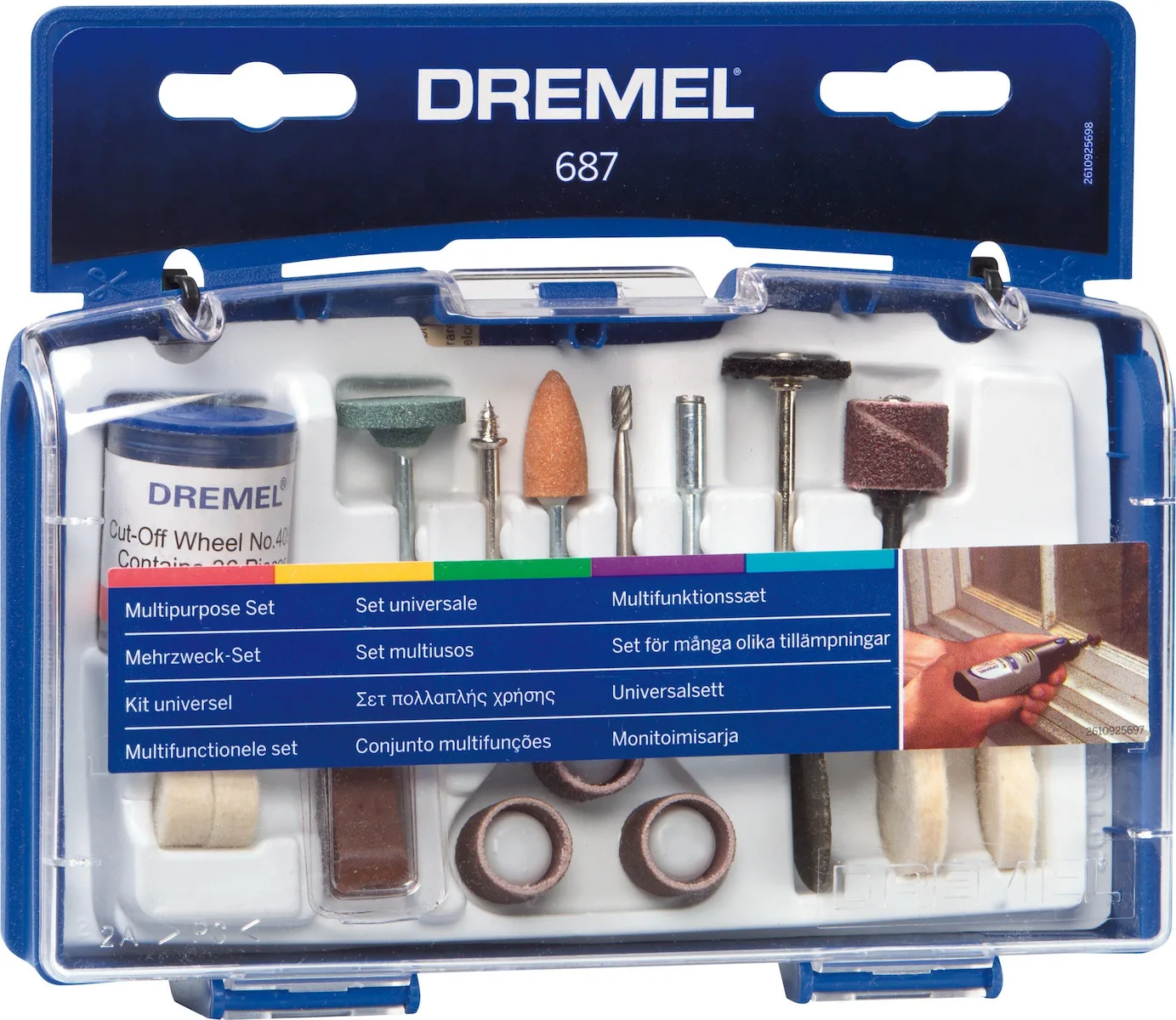 20201111123019_dremel_set_pollaplis_chrisis_687_26150687ja_52tmch Dremel 687 Σετ Εξαρτημάτων Πολυεργαλείων 52τμχ 26150687JA - Image 1
