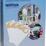Nilfisk 81943048 Σακούλες Σκούπας 4τμχ Συμβατή με Σκούπα Nilfisk
