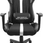 Natec Fury Avenger XL Καρέκλα Gaming Δερματίνης Μαύρο/Λευκό