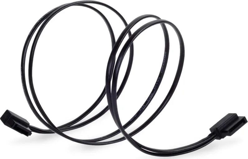 20201120113018_silverstone_cp11_sata_cable_0_5m_mayro_sst_cp11b_500 Silverstone - Cable 50cm Μαύρο (SST-CP11B-500) - Image 1