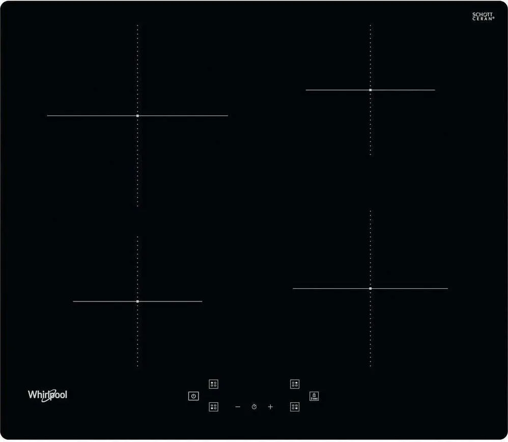 20201125095552_whirlpool_ws_q4860_ne Whirlpool Επαγωγική Εστία Αυτόνομη με Λειτουργία Κλειδώματος 59x51εκ. WS Q4860 NE - Image 1