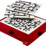 Brio Toys Ξύλινο Επιτραπέζιο Φλιπεράκι Labyrinth Game (Διάφορα Σχέδια) 1τμχ 34020