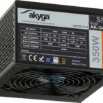 Akyga AK-U4-350 350W Μαύρο Τροφοδοτικό Υπολογιστή Full Wired 80 Plus Bronze