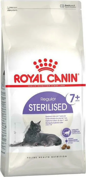 20201127145238_royal_canin_sterilised_7_3_5kg Royal Canin Regural Sterilised 7+ Ξηρά Τροφή για Ενήλικες Στειρωμένες Γάτες με Πουλερικά 3.5kg - Image 1