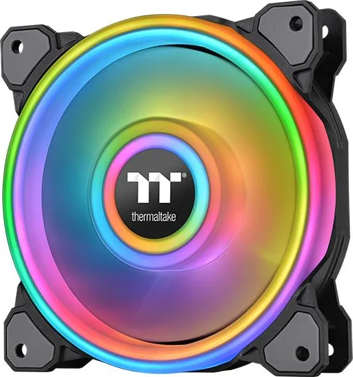 Thermaltake Riing Quad 12 RGB Radiator Fan TT Premium Case Fan 120mm με Σύνδεση 9-Pin - Image 1