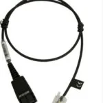 Jabra Cable Quick Disconnect RJ-45 Μαύρο