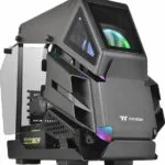 Thermaltake AH T200 Gaming Micro Tower Κουτί Υπολογιστή με Πλαϊνό Παράθυρο Μαύρο