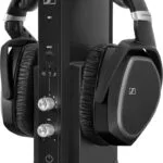 Sennheiser RS 195 Ασύρματα / Ενσύρματα Over Ear Ακουστικά με 18 ώρες Λειτουργίας Μαύρα