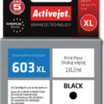 Active Jet Συμβατό Μελάνι Εκτυπωτή InkJet Epson 603XL 18.2ml Μαύρο 1τμχ AE-603BNX