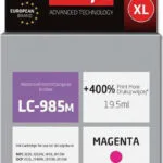 Active Jet Συμβατό Μελάνι Εκτυπωτή InkJet Brother LC-985M 19.5ml Ματζέντα 1τμχ AB-985MN