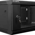 Lanberg Επιτοίχια Καμπίνα Rack 4U 60x60x29cm Μαύρο WF01-6604-10B
