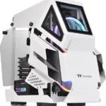 Thermaltake AH T200 Gaming Micro Tower Κουτί Υπολογιστή με Πλαϊνό Παράθυρο Λευκό