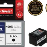 Active Jet Συμβατό Μελάνι Εκτυπωτή InkJet HP 302XL F6U68AE 20ml Μαύρο 1τμχ AH-302BRX