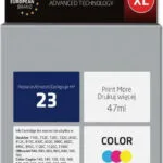 Active Jet Συμβατό Μελάνι Εκτυπωτή InkJet HP 23 C1823D 47ml Πολλαπλό (Color)