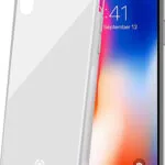 Celly Diamond Back Cover Σιλικόνης Λευκό (iPhone XS Max) DIAMOND999WH
