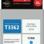 Active Jet Συμβατό Μελάνι Εκτυπωτή InkJet Epson 3XL T3362 12ml Κυανό 1τμχ AE-33CNX