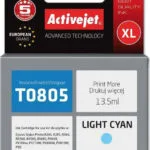 Active Jet Συμβατό Μελάνι Εκτυπωτή InkJet Epson T0805 13.5ml Κυανό 1τμχ AE-805N