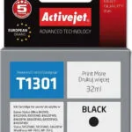 Active Jet Συμβατό Μελάνι Εκτυπωτή InkJet Epson T1301 32ml Μαύρο