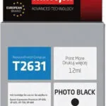 Active Jet Συμβατό Μελάνι Εκτυπωτή InkJet Epson T2631 12ml Μαύρο 1τμχ AE-2631N
