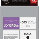 Active Jet Συμβατό Μελάνι Εκτυπωτή InkJet Brother LC-1240BK 30ml Μαύρο 1τμχ AB-1240BNX