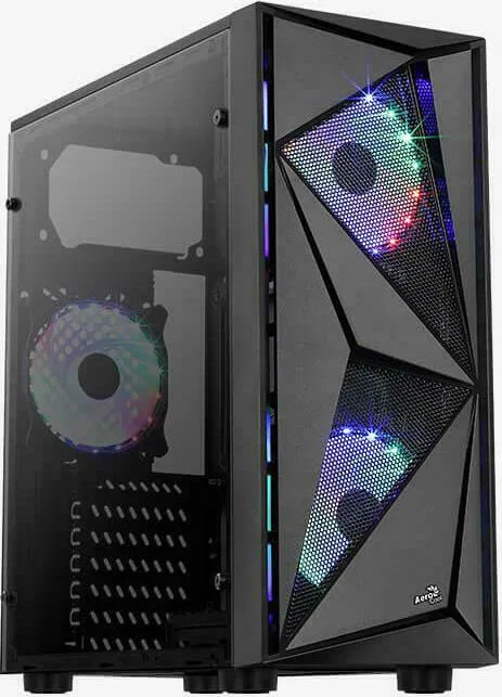 20210105154910_aerocool_glider_cosmo_v2 Aerocool Glider Acrylic v2 Gaming Midi Tower Κουτί Υπολογιστή με Πλαϊνό Παράθυρο και RGB Φωτισμό Μαύρο - Image 1