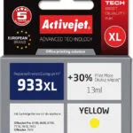 Active Jet Συμβατό Μελάνι Εκτυπωτή InkJet HP 933XL CN056AE 13ml Κίτρινο 1τμχ AH-933YRX
