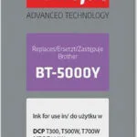 Active Jet Συμβατό Μελάνι Εκτυπωτή InkJet Brother BT-5000Y 50ml Κίτρινο 1τμχ AB-5000Y