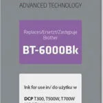 Active Jet Συμβατό Μελάνι Εκτυπωτή InkJet Brother BT-6000BK 100ml Μαύρο 1τμχ AB-6000BK