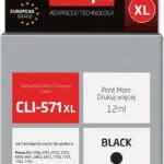 Active Jet Συμβατό Μελάνι Εκτυπωτή InkJet Canon CLI-571XL 12ml Μαύρο